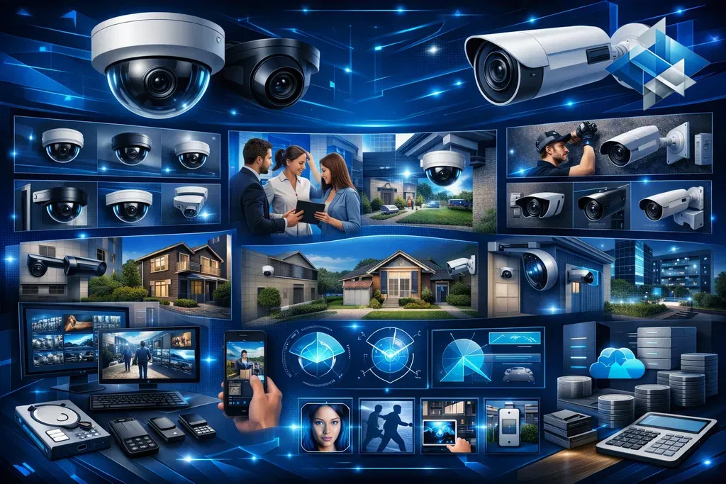 كاميرات Dome vs Bullet: أيهما أفضل لمنزلك؟