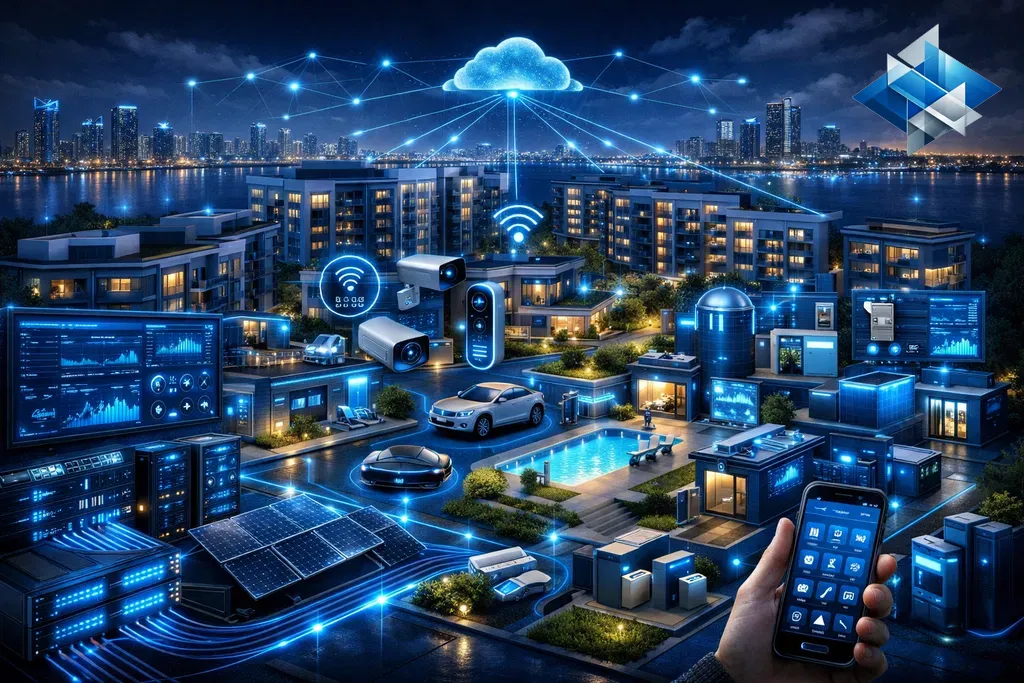 شبكات المجمعات السكنية الذكية - المنطقة الشرقية