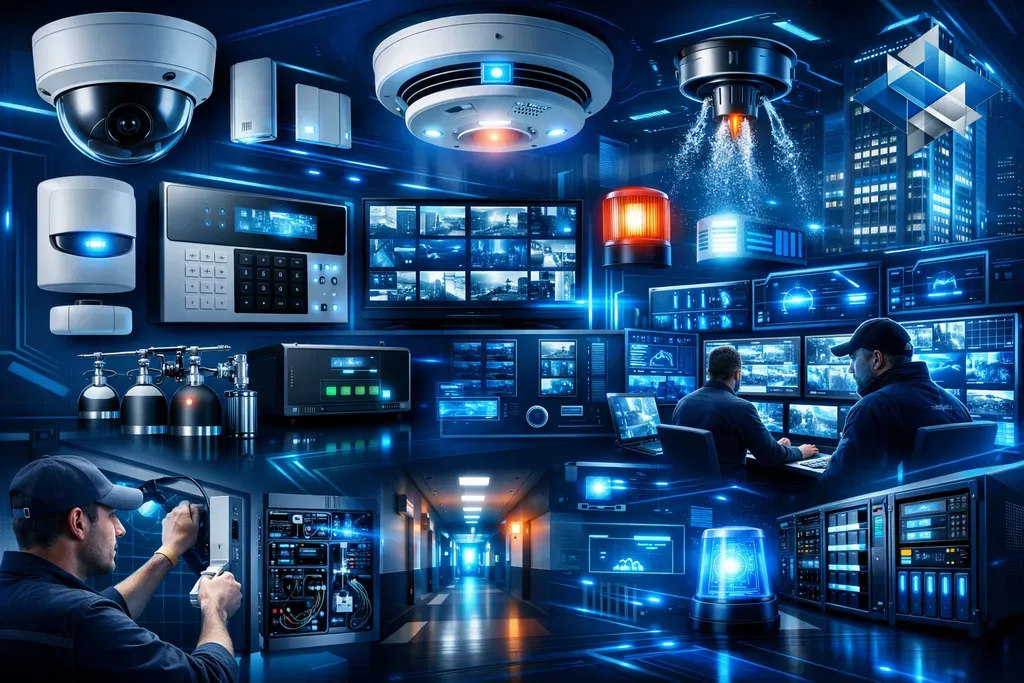 دليلك الشامل لأنظمة الإنذار ضد السرقة والحريق