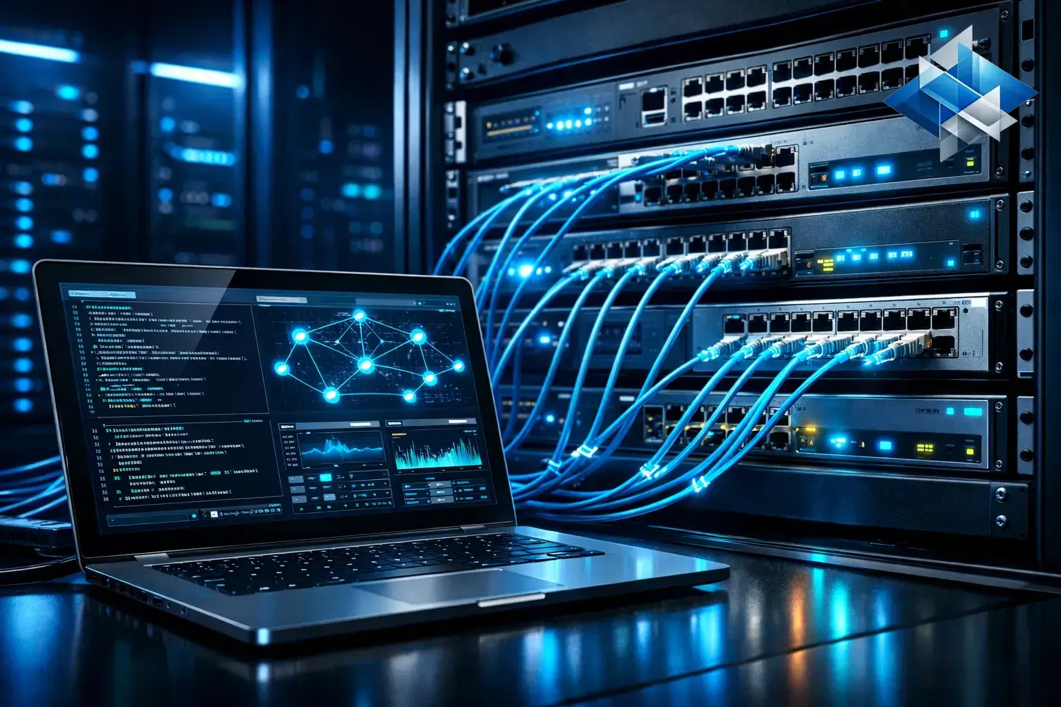 إعداد وتكوين الراوترات والسويتشات