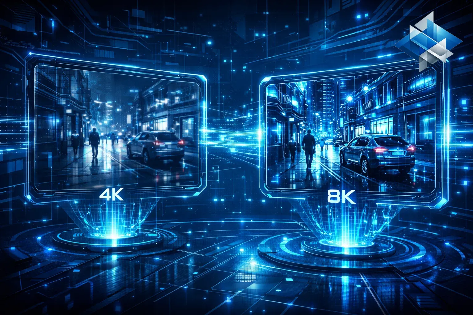 كاميرات 4K و 8K: هل تستحق التكلفة الإضافية؟ (2026)