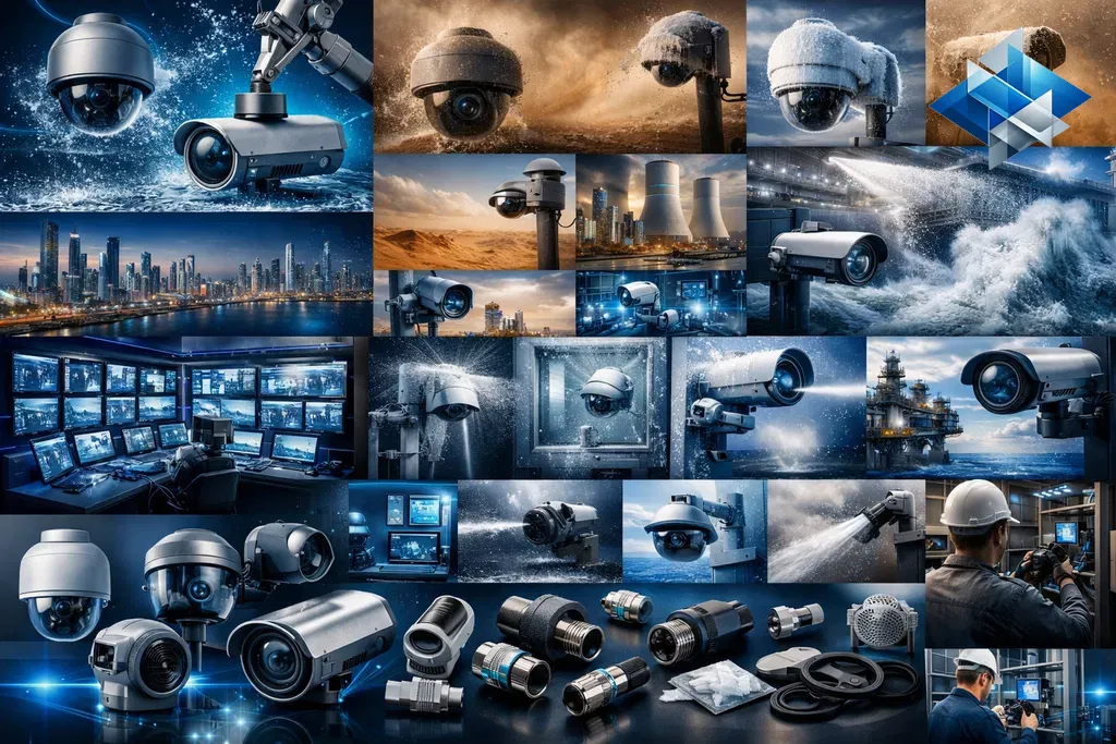 كاميرات مقاومة الطقس في الدمام والخبر: الدليل العلمي لرموز IP و IK (2026)