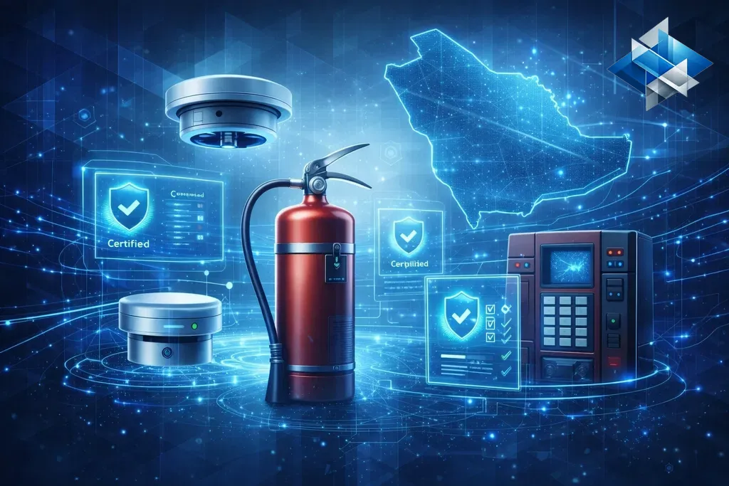 متطلبات الدفاع المدني لمعدات السلامة في السعودية