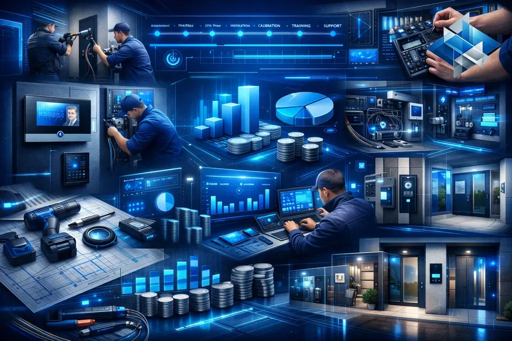 دليل تركيب أنظمة الإنتركوم - الخطوات والمدة والتكلفة