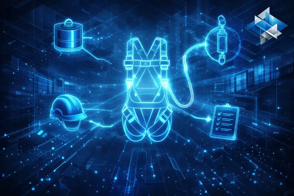 معدات الحماية من السقوط: دليلك الشامل للعمل على الارتفاعات