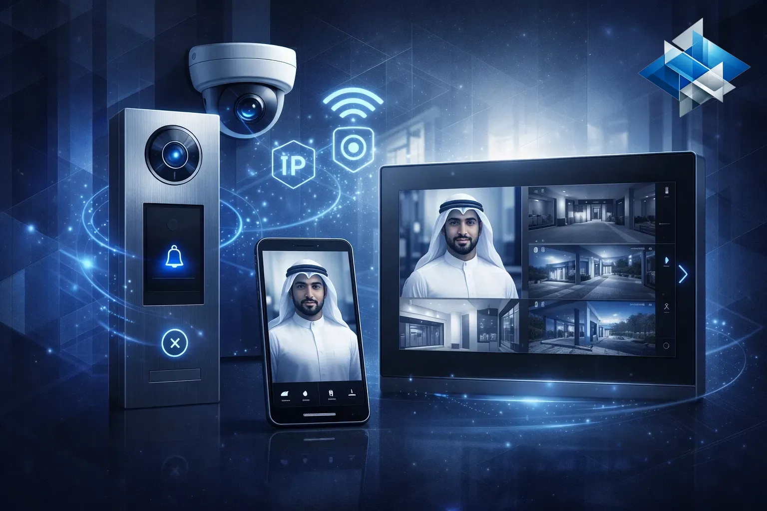 أنظمة الإنتركوم مع كاميرات المراقبة - الدمام والخبر 2026