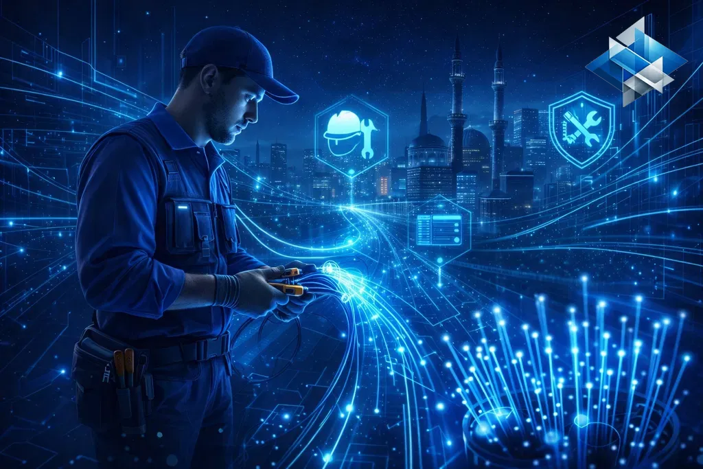 فني شبكات في حفر الباطن - تركيب وصيانة محترفة