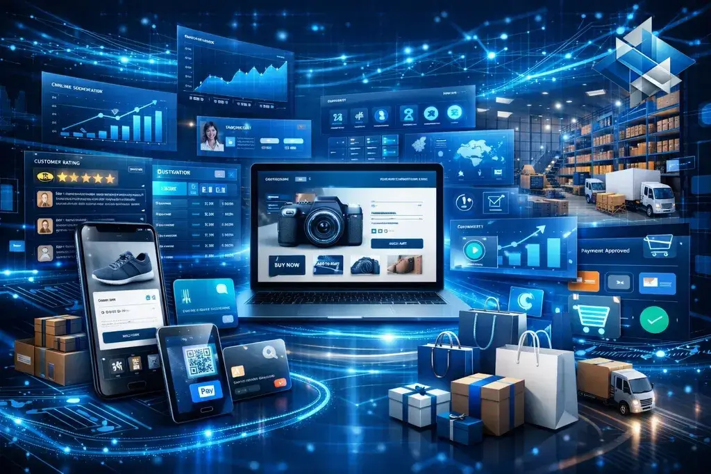 تصميم متاجر إلكترونية في الجبيل (E-commerce Solutions)