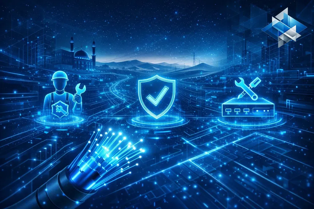 خدمات شبكات النعيرية - تركيب وصيانة احترافية