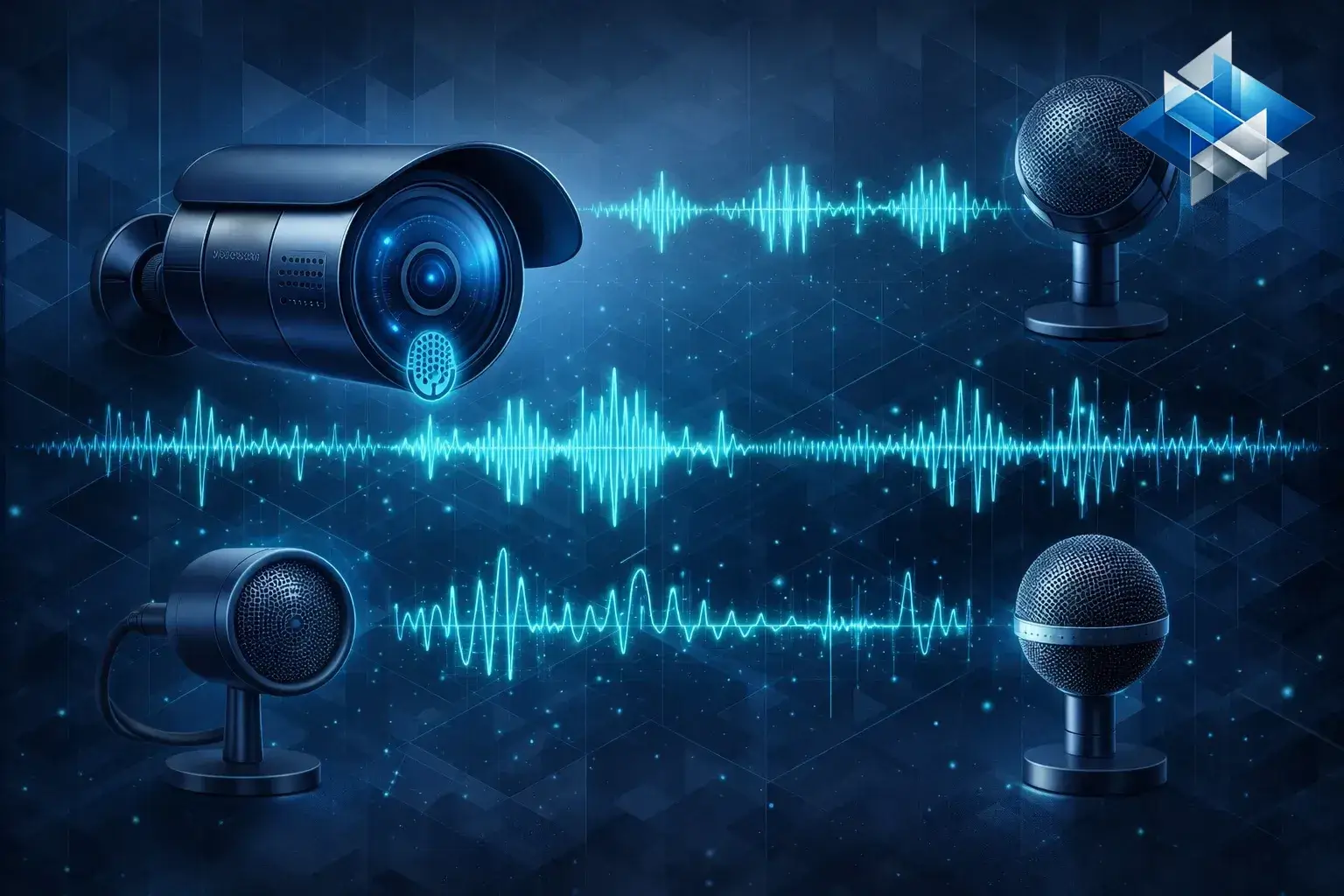 التسجيل الصوتي في كاميرات المراقبة: القوانين السعودية وأنواع المايكروفونات (2026)