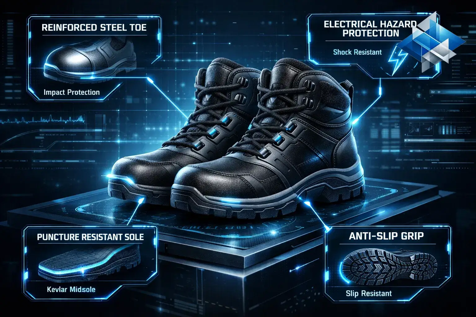 أهمية أحذية السلامة (Safety Shoes) ومواصفاتها