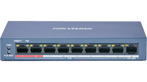 سويتش هيكفيجن 8 منافذ Smart PoE للمنطقة الشرقية – DS-3E1309P-EI/M