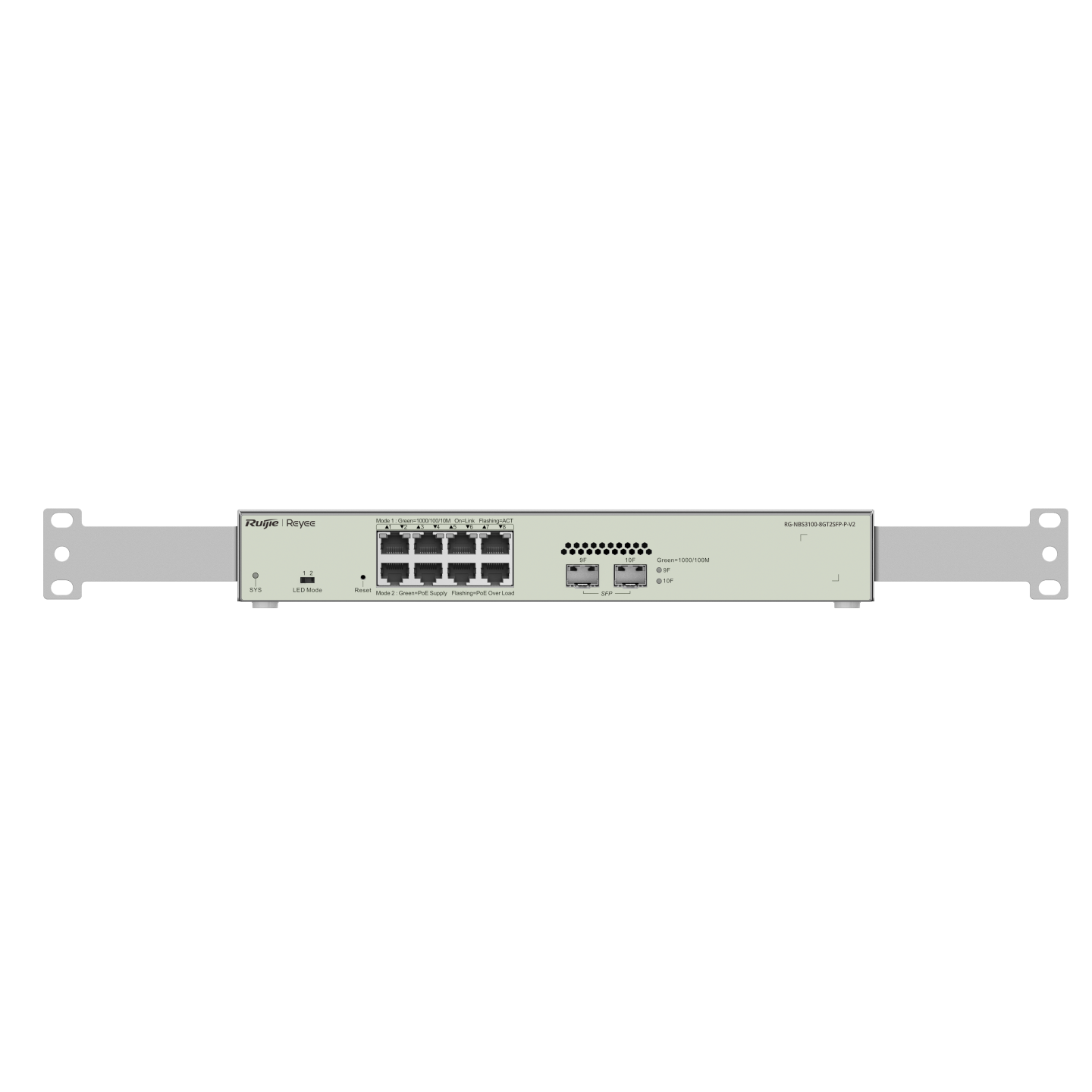 سويتش مُدار 10G PoE Ruijie RG-NBS3200-48GT4XS-P (48 PoE)