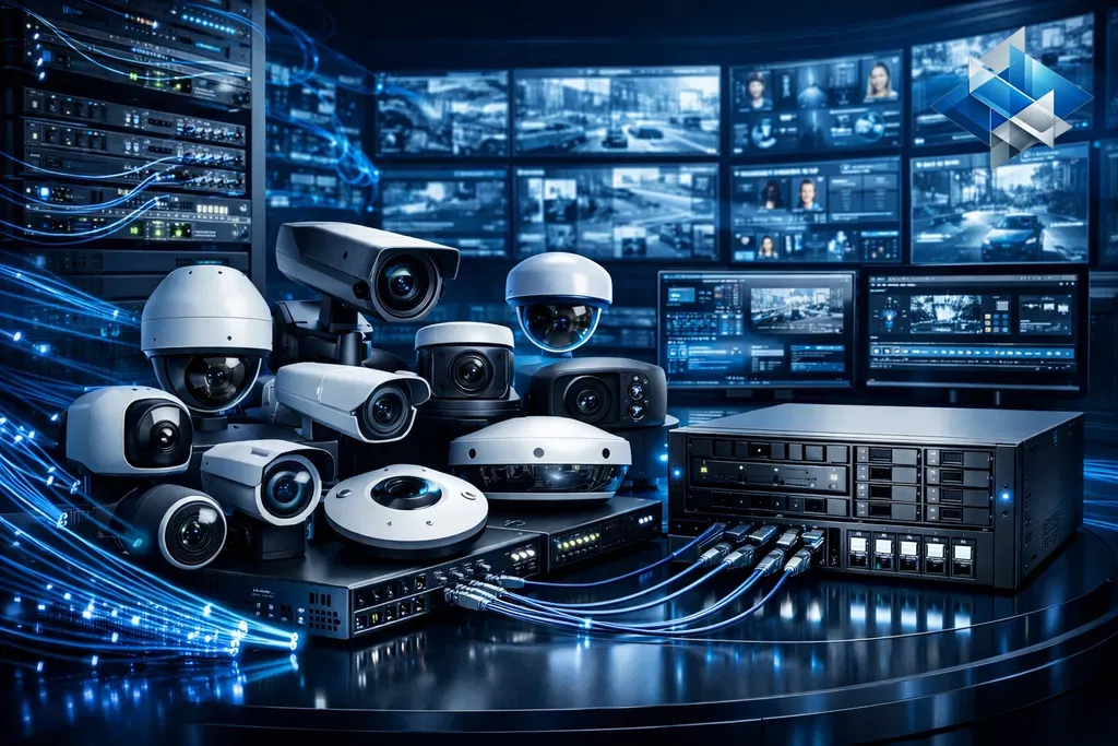 كاميرات المراقبة الشبكية IP وأنظمة NVR – المنطقة الشرقية